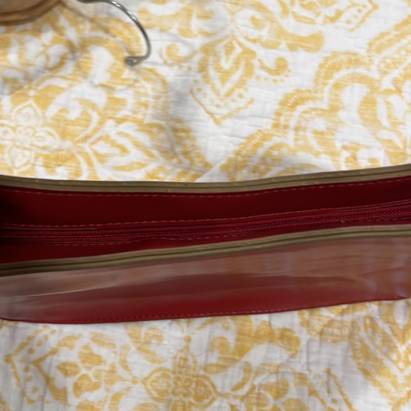 Mondani Red & Tan Clutch/mini bag - Picture 4 of 6